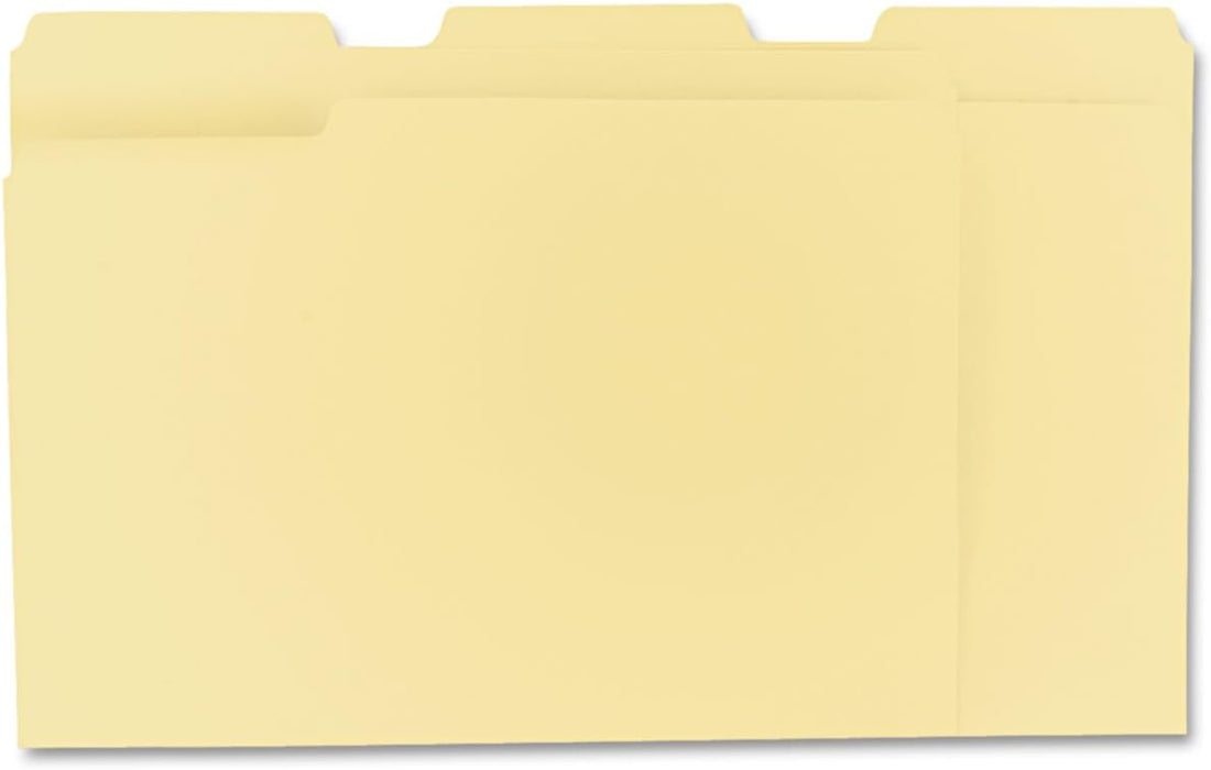 Pendaflex File Folders, Letter Size, 8-1/2" x 11", Classic Manila, 1/3-Cut Tabs in Left, Right, Center Positions, 100 Per Box| 13 Options