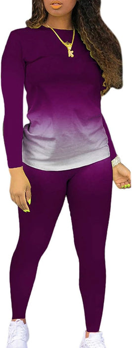 Two Piece Outfits for Women Pants Set Sweatsuit Jogger Sets 2 Piece Outfits Track Suits Lounge Set Long Sleeve