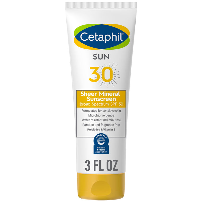 CETAPHIL Sheer Mineral Sunscreen Lotion for Face & Body