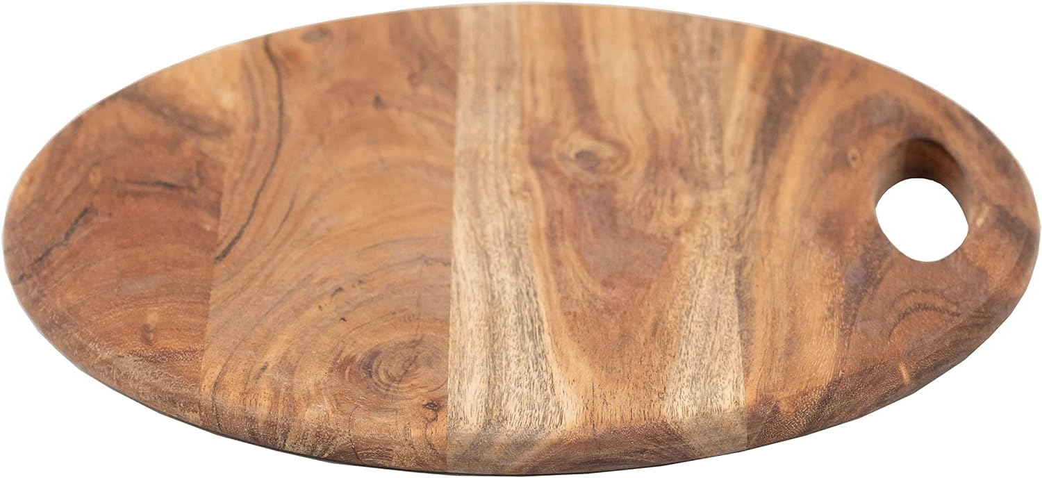 Grande planche à découper carrée et ronde
