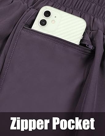 Blooming Jelly Women's Quick-Dry Running Shorts Workout Sport Layer Active Shorts with Pockets 1.75"