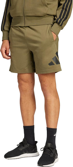 adidas Men's Essentials Big Logo Single Jersey 7-Inch Shorts