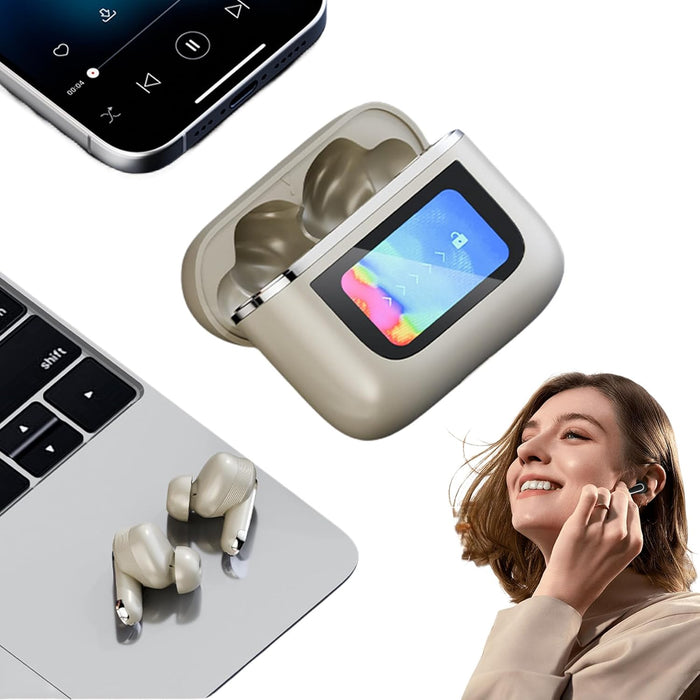 Headset with Smart Touch Screen command &Bluetooth