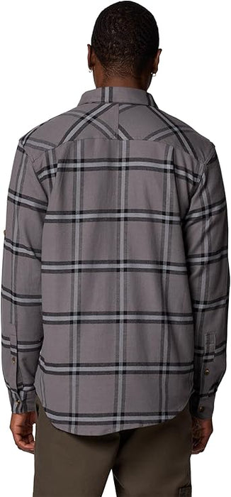 Columbia Men's Bearmouth Springs Roll Up Long Sleeve Flannel Shirt