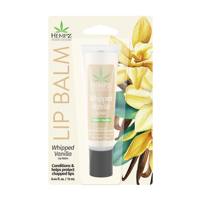 Hempz NEW Vanilla Lip Butter Balm|Soothing and Hydrating Lip Care for Men or Women