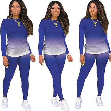Two Piece Outfits for Women Pants Set Sweatsuit Jogger Sets 2 Piece Outfits Track Suits Lounge Set Long Sleeve