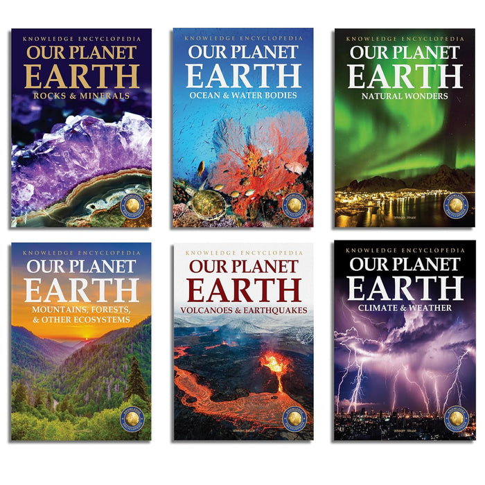 Our Planet Earth: Collection of 6 Books (Knowledge Encyclopedia For Children) Hardcover – July 30, 2022