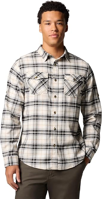 Columbia Men's Bearmouth Springs Roll Up Long Sleeve Flannel Shirt