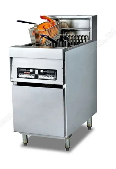 Continuous Automatic Gas Cassava Chips Chin Chin Nuts Fish Belt Frying Oil Filtering Machine Potato Chips Fryer Machine Price