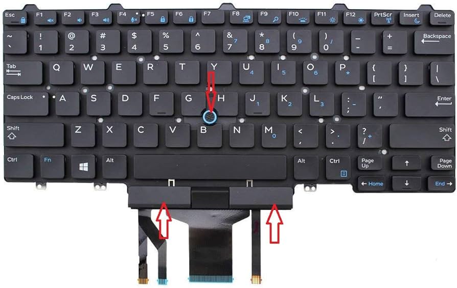 Dell E-7470 US keyboard