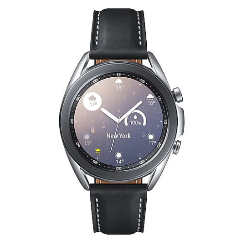 Montre Samsung Galaxy Watch 3 45 mm (GPS + cellulaire) – Aluminium argent mystique