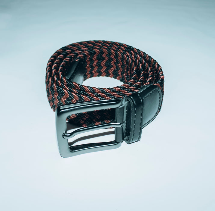 Ceinture décontractée en cuir pour homme Ceinture de golf durable en maille tressée