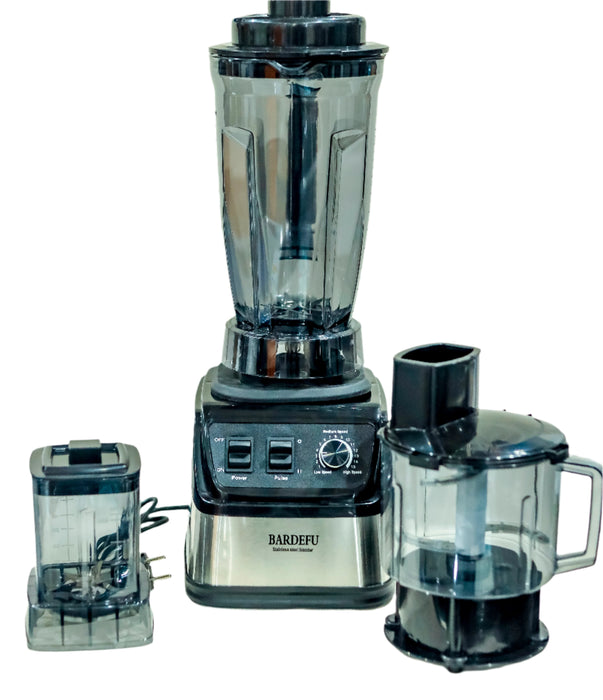 Bardefu | Mélangeur de fruits multifonction 3 en 1 | Mélangeur puissant commercial Silver Crest Smoothie