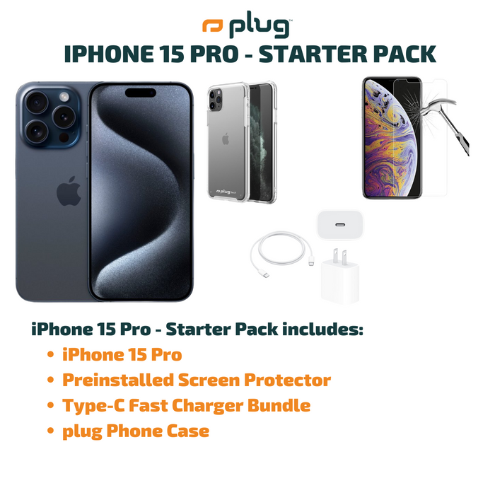 iPhone 15 Pro – Pack de démarrage