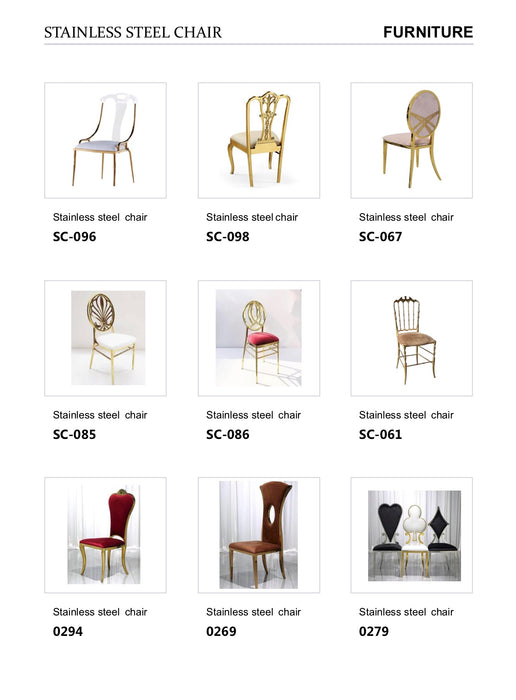 STAINLESS STEEL CHAIR