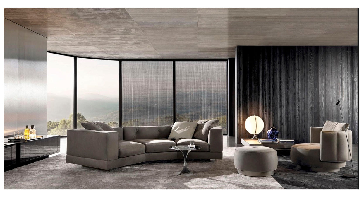 Modern Design Luxury Living Room L Shaped Sofa Italian Design Modern Sofa Set Furniture