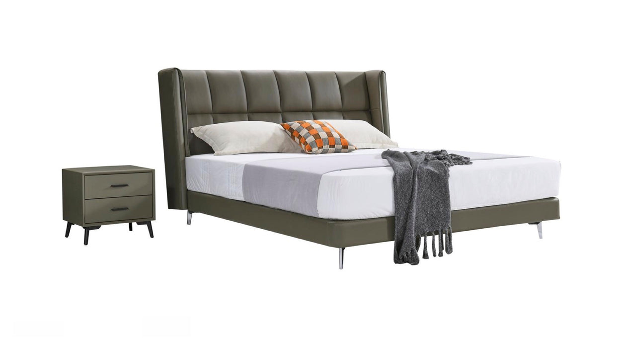 Modern Simple Double Bed Master Bedroom Light Luxury Minimalist 2m X2 2m Big Bed Technology Cloth Storage Wedding Bed