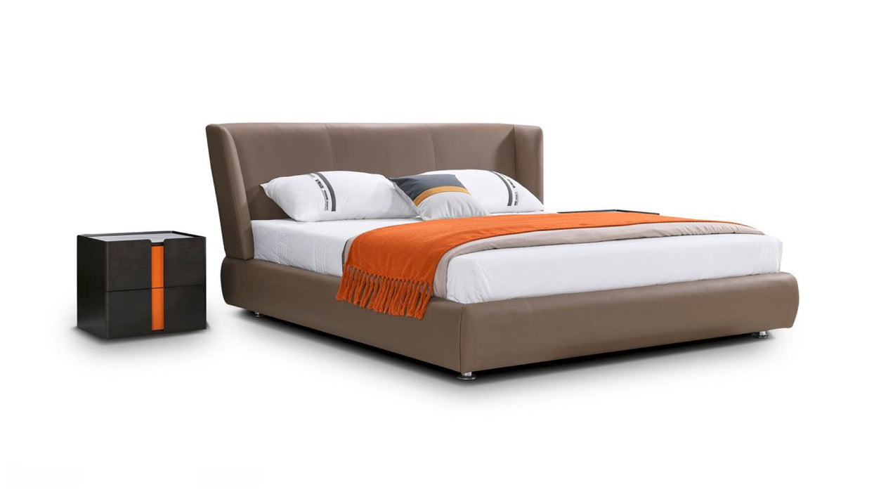 Luxury Italian Bedroom Set Furniture king Size Modern Design Latest Cream Color Double Size Luxury Bed