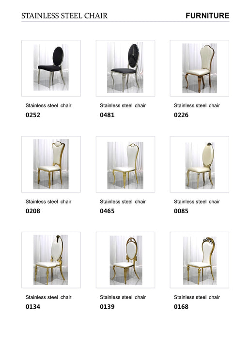 Stainless steel chair