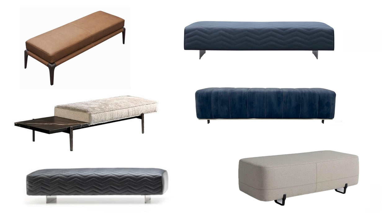 Bench Stool Long Ottoman Bench Stool Living Room Furniture Home Stool and Ottoman Modern Footstool