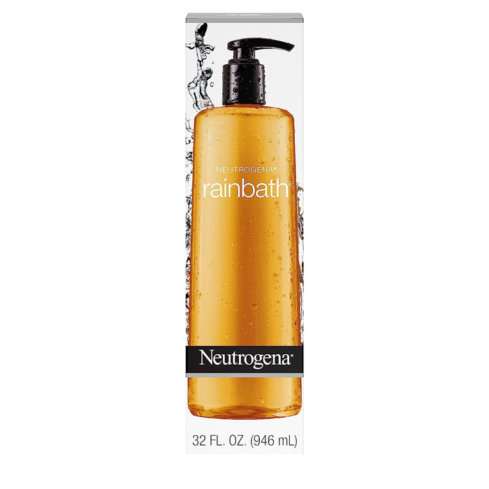 Gel de baño Rainbath de Neutrogena, limpiador corporal diario refrescante e hidratante y gel de afeitar con espuma de enjuague limpio
