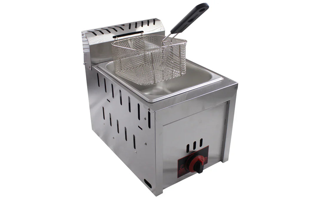 Friteuse à gaz simple Filtezer