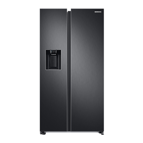 Frigorífico-congelador Samsung American Style negro con tecnología SpaceMax | RS68CG853EB1EU