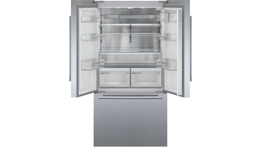 Bosch Serie | Frigorífico americano de 8 puertas en acero inoxidable | KFF96PIEP