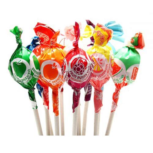 Charms Mini Pops 18 Assorted Flavors with Resealable Bag (300 Count)