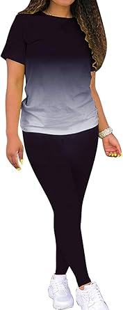 Two Piece Outfits for Women Pants Set Sweatsuit Jogger Sets 2 Piece Outfits Track Suits Lounge Set Long Sleeve