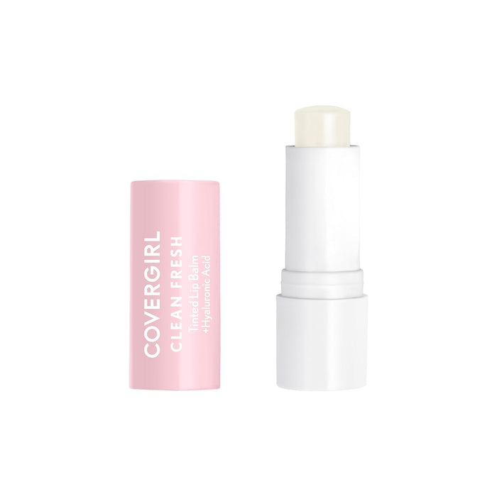 CoverGirl Clean Fresh Tinted Lip Balm|Vegan Formula|Hydrating|Natural Finish, Cruelty Free, Bliss You Berry| 1 Count