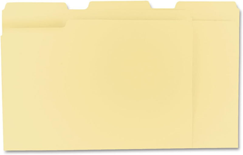 Pendaflex File Folders, Letter Size, 8-1/2" x 11", Classic Manila, 1/3-Cut Tabs in Left, Right, Center Positions, 100 Per Box| 13 Options