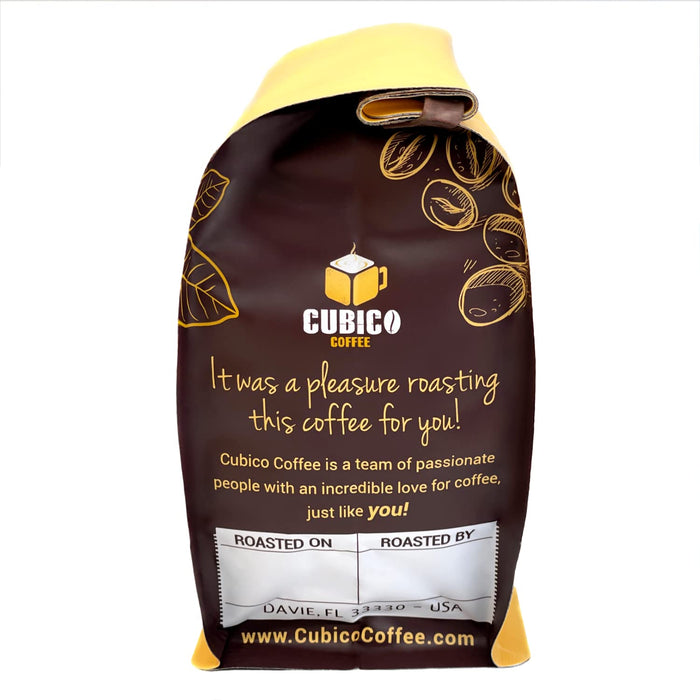 Rwandan Coffee, Whole Bean Coffee, Premium Rwanda Kopakaki Single Origin Fresh Roasted Coffee Beans | Cubico Coffee | 12 Ounce Bag