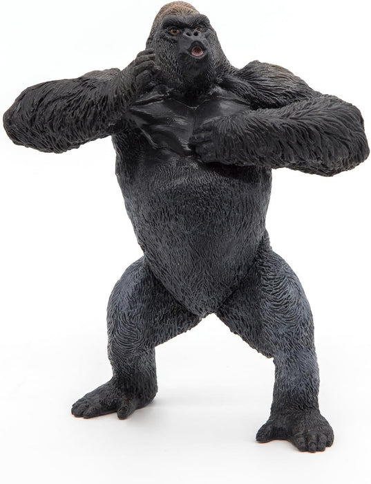 Papo -Hand-Painted - Figurine -Wild Animal Kingdom - Mountain Gorilla -50243 -Collectible - for Children - Suitable for Boys and Girls- from 3 Years Old