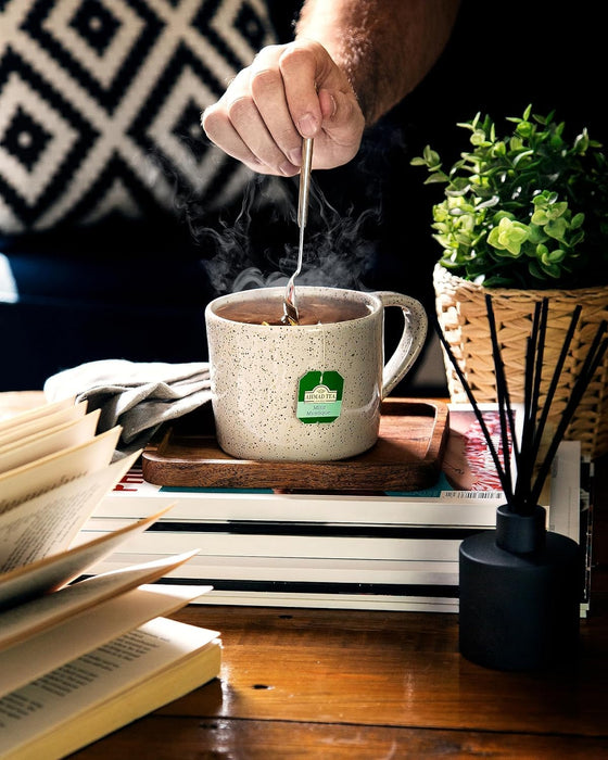 Ahmad Tea Mint Green Tea Teabags, 100 ct |Caffeinated and Sugar-Free