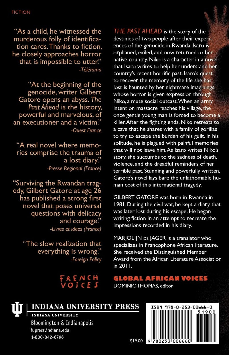 The Past Ahead|A Novel (Global African Voices) Paperback | October 4, 2012 |by Gilbert Gatore (Author)|Marjolijn de Jager (Translator)|