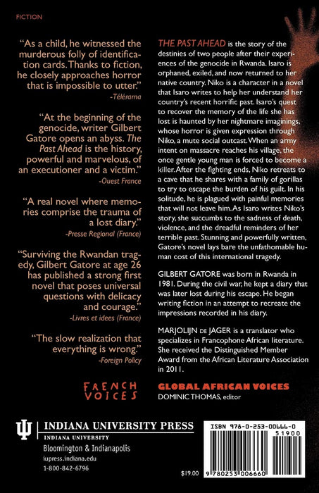 The Past Ahead|A Novel (Global African Voices) Paperback | October 4, 2012 |by Gilbert Gatore (Author)|Marjolijn de Jager (Translator)|