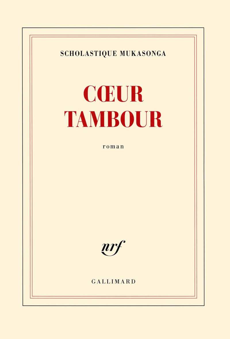 Coeur tambour |French Edition Paperback| January 7, 2016 French Edition  |by Scholastique Mukasonga