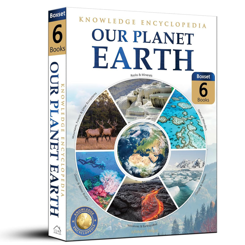 Our Planet Earth: Collection of 6 Books (Knowledge Encyclopedia For Children) Hardcover – July 30, 2022