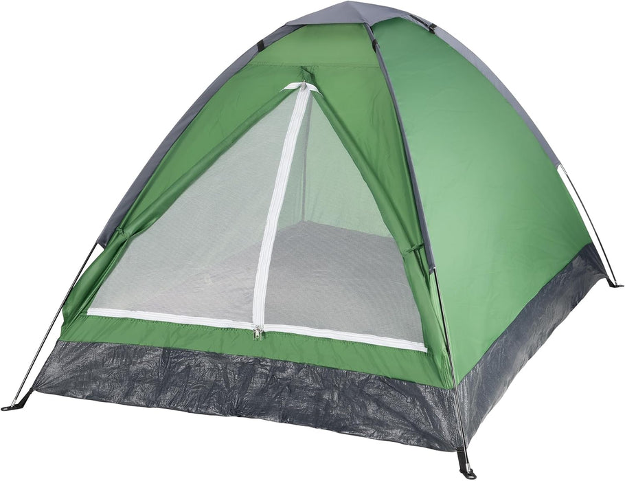 Tente de camping pour 2 personnes avec double toit et sac de transport – Tente d'extérieur légère pour la randonnée, la randonnée ou la plage par Wakeman Outdoors
