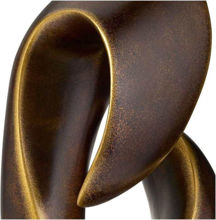 Studio 55D Open Infinity 25" High Gold Sculpture
