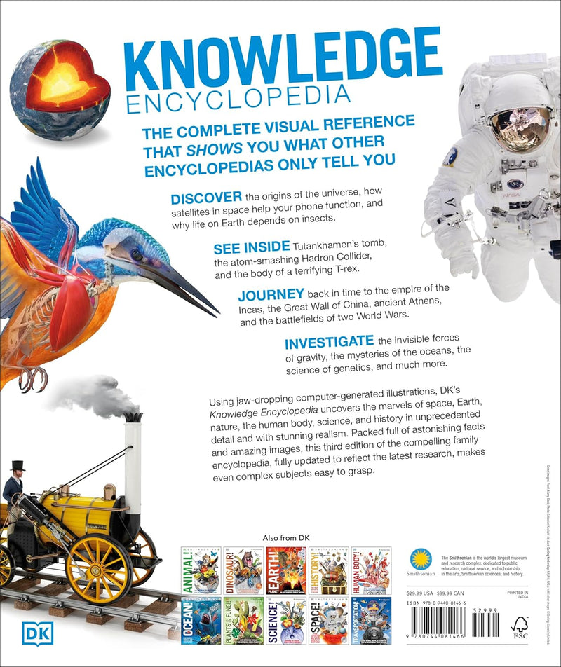 Knowledge Encyclopedia: The World as You've Never Seen it Before Hardcover – October 10, 2023
