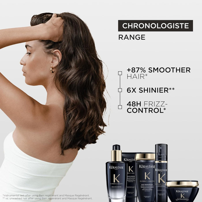 Kerastase Chronologiste Hair Mask | Moisturizes Hair & Scalp For Soft, Shiny Hair | Anti Frizz Deep Conditioning Mask