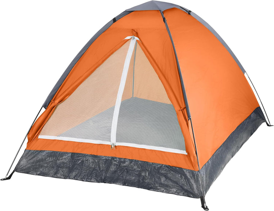 Tente de camping pour 2 personnes avec double toit et sac de transport – Tente d'extérieur légère pour la randonnée, la randonnée ou la plage par Wakeman Outdoors