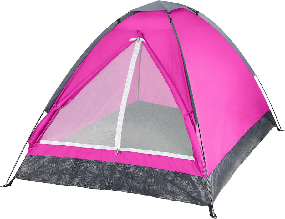 Tente de camping pour 2 personnes avec double toit et sac de transport – Tente d'extérieur légère pour la randonnée, la randonnée ou la plage par Wakeman Outdoors