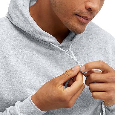 Hanes EcoSmart Hoodie, Midweight Fleece, Pullover Hooded Sweatshirt for Men
