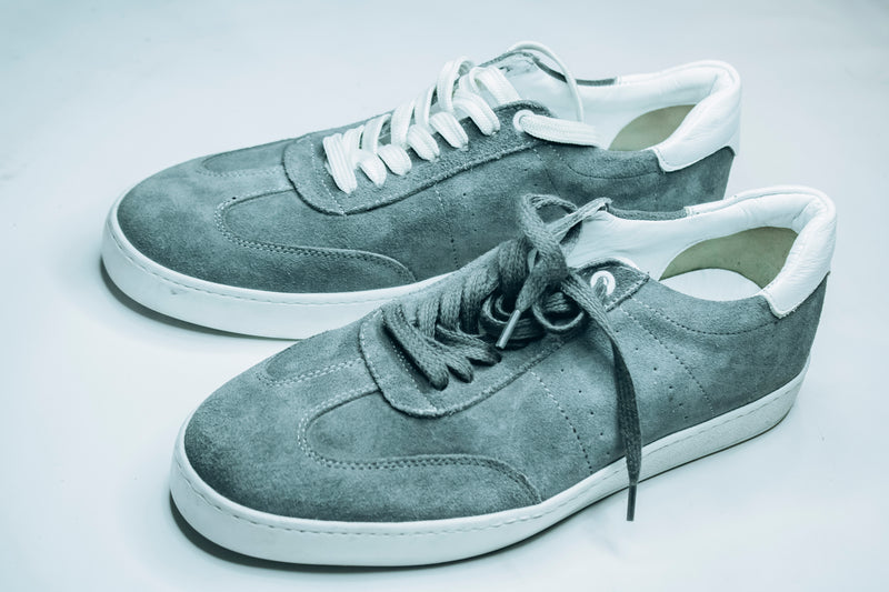 Suede Light grey Casual sneakers|Suitable for everyday casual wear, walking, or light outings