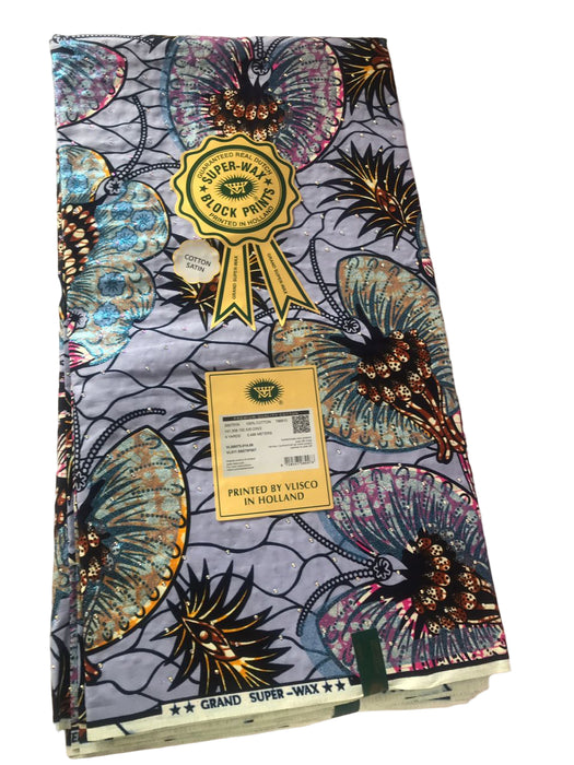 Grand Super-Wax |Printed by VLISCO in Holland|Machine Washable