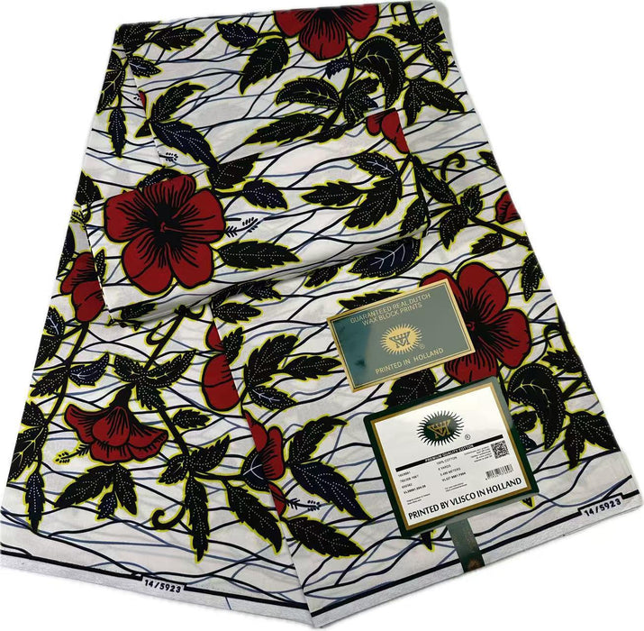 Veritable Wax Hollandais|printed by VLISCO in Holland