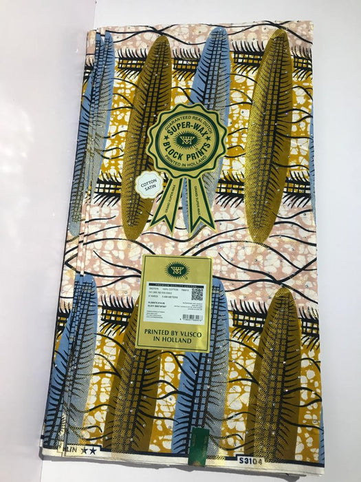 Grand Super-Wax |with corn stalks design